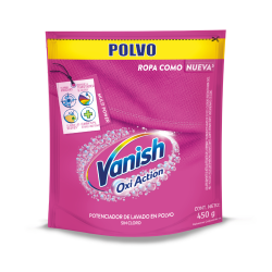 VANISH POLVO ROSA 450 GR DOYPACK 12
