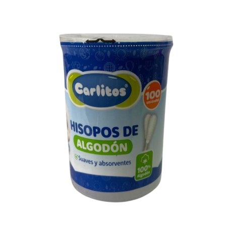 HISOPOS TERMO SELLADO X100 PLASTICO 0843