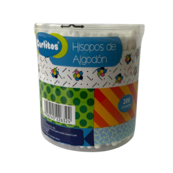 HISOPOS TERMO SELLADO MADERA 200 6324