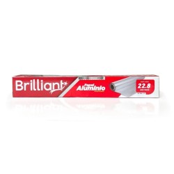 BRILLIANT PAPEL ALUMINIO 22,8M X24