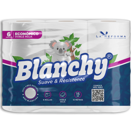 BLANCHY PAPEL HIGIENICO 15M X 68