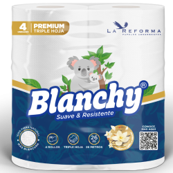BLANCHY PAPEL HIGIENICO 3H X4 26MT 12