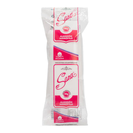 SANA ALGODON DOBLADO 10G X 100