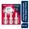 GLADE aceite rep x3 AleFLORAL Y FR rojos 63ml12