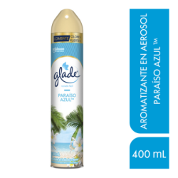 GLADE AEROSOL PARAISO AZUL400 12