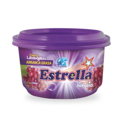 ESTRELLA LAVA VAJILLAS UVA 450 GRS24