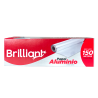BRILLIANT PAPEL ALUMINO 150M X6