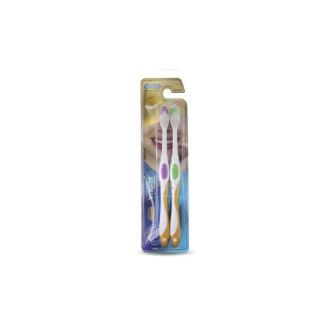 ALQUA CEPILLO DENTAL CERDAS SUAVES X2 x 20