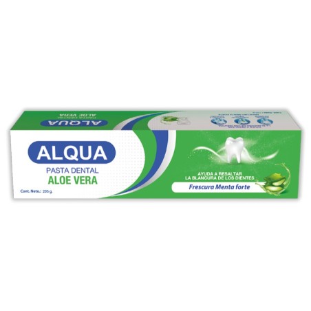 ALQUA PASTA DENTAL ALOE 205G x 48