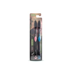 ALQUA CEPILLO DENTAL BLACK NANO CARBONX2