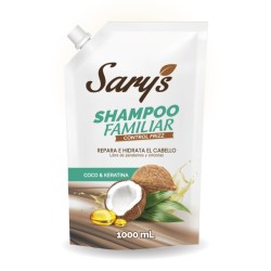 SARYS SHAMPOO dp COCO & KERATINA 1000ML x12