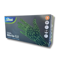 ABAST GUANTE NITRILO NEGRO 5,0 S X10