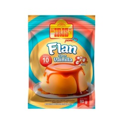 IRIS FLAN VAINILLA 80GR X144