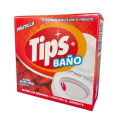 TIPS BAÑO FRUTILLA 90 G X 144