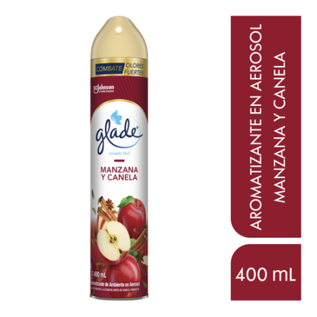 GLADE aerosol MANZANA Y CANELA400 12