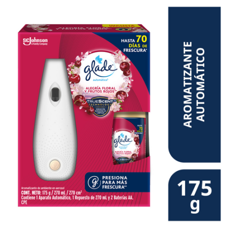 GLADE autom ap+rep FLORAL Y FRUTOS ROJOS 175G 4